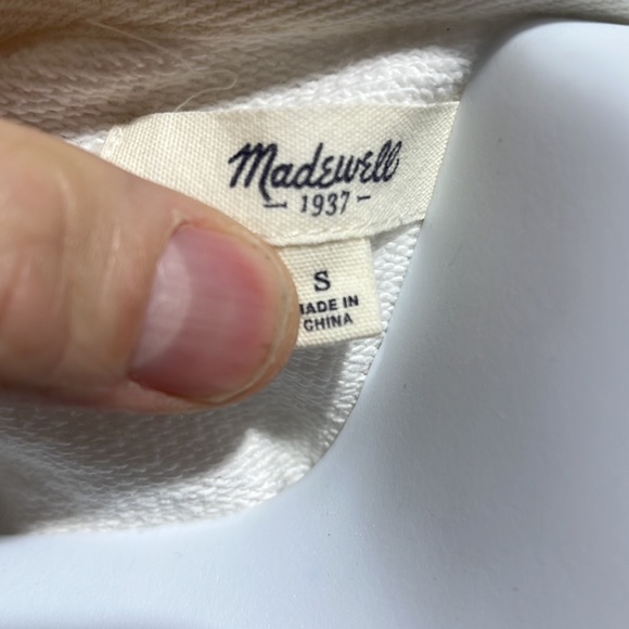 Madewell Crew Neck Sweatshirt W Size Small - Picture 3 of 4